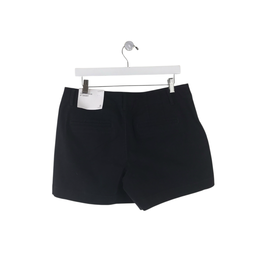 LOFT NWT MINI SHORTS BLACK 8