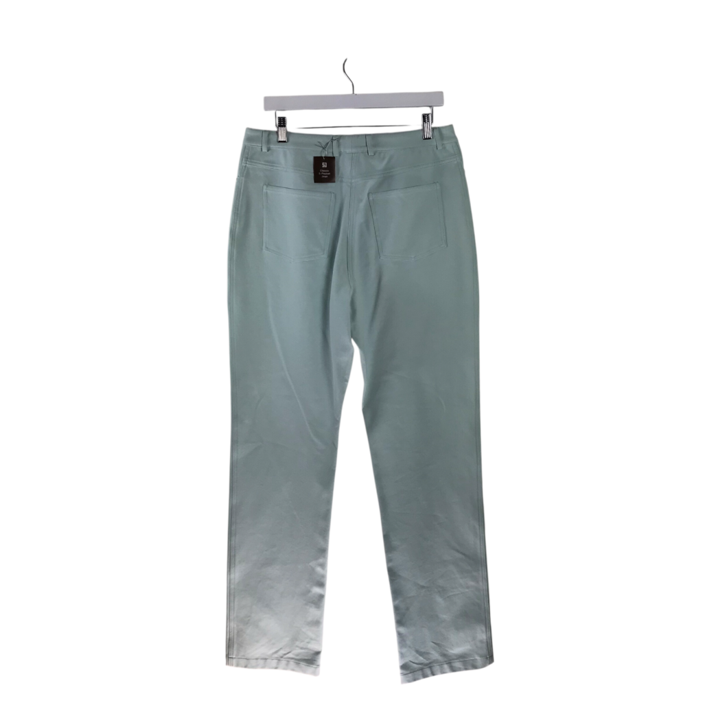 ST JOHN SPORT STRAIGHT LEG DESIGNER JEANS MINT