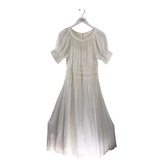 REBECCA TAYLOR NWT$495 PUFF SLEEVE MAXI DESIGNER DRESS WHITE 4