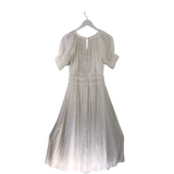 REBECCA TAYLOR NWT$495 PUFF SLEEVE MAXI DESIGNER DRESS WHITE 4