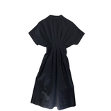 EXQUISE RET$198 "TOBIE" MAXI DESIGNER DRESS BLACK XSMALL