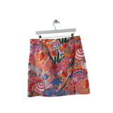 TALBOTS FLORAL MINI SKIRT MULTI 12