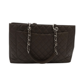 CHANEL GRAND SHOPPING TOTE GST LUXE HANDBAG BROWN