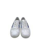 RET$344 SNEAKER DESIGNER SHOES WHITE BLUE 8.5B