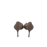 HEEL PUMP DESIGNER SHOES ROSY BROWN 6