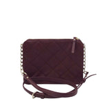 KATE SPADE QUILTED CROSSBODY HANDBAG PLUM