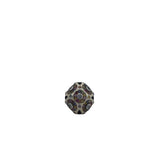 DOME CRYSTALS RING WHITE MULTI 6.5