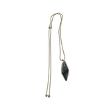 KENDRA SCOTT SPEAR PENDANT NECKLACE GOLDTONE PURPLE