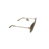 TORY BURCH W/CASE OVERSIZED FRAMES SUNGLASSES/READERS GOLD