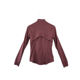 LULULEMON ZIPPER LONG SLEEVE JACKET ACTIVEWEAR PINK 8