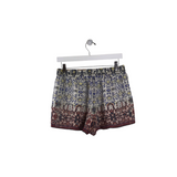 JOIE MINI DRAWSTRING DESIGNER SHORTS BLUE RED SMALL