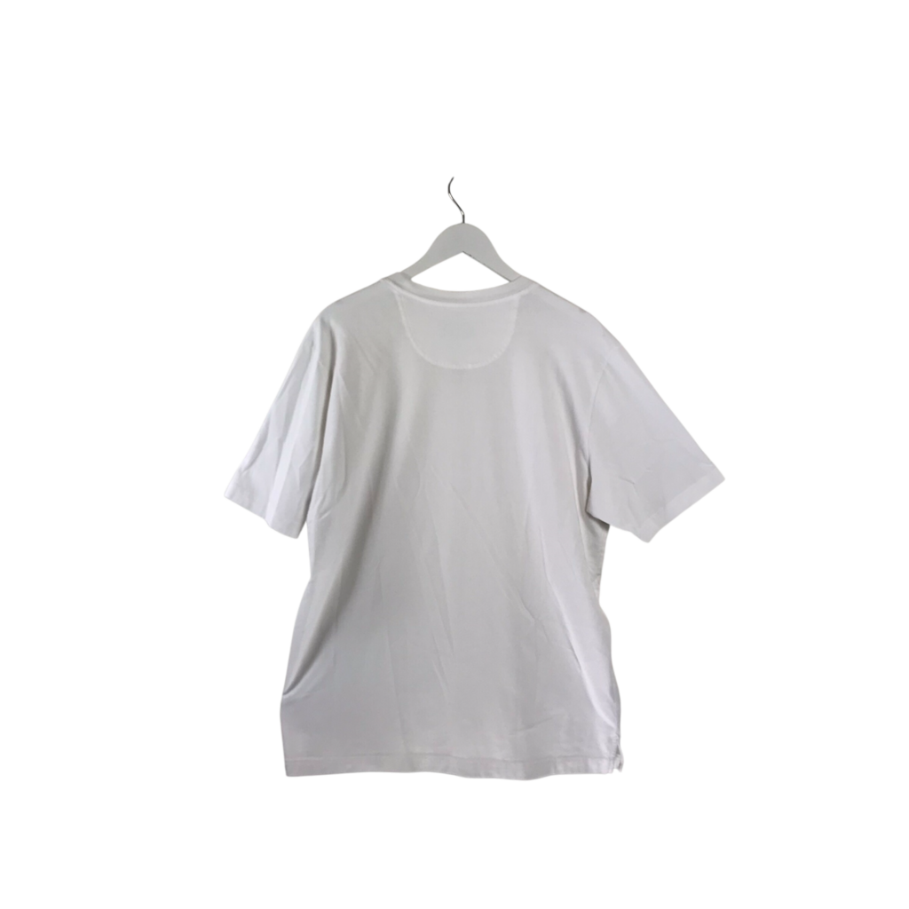 TOMMY BAHAMA TEE SHORT SLEEVE MEN SHIRT WHITE LARGE