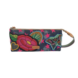 CONSUELA LARGE CLUTCH HANDBAG PINK BLUE