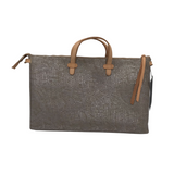 CONSUELA NWT$225 LAPTOP HANDBAG TAUPE SILVER