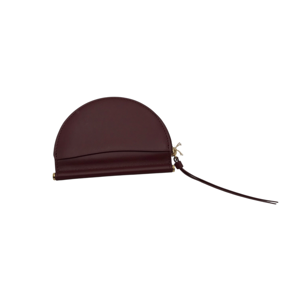 POLENE W/BOX HALF MOON CARDHOLDER WOMEN'S ACCESSORIES BROWN
