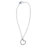 JAMES AVERY RET $86 HEART NECKLACE SILVER