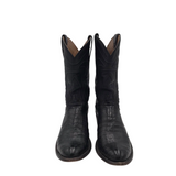 TECOVAS WESTERN MEN BOOTS BLACK 8.5