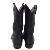 TECOVAS WESTERN MEN BOOTS BLACK 8.5