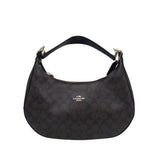 COACH HOBO SHOULDER HANDBAG BROWN BLACK