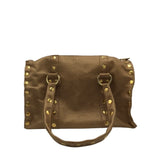 HAMMITT LEATHER SATCHEL HANDBAG TAN