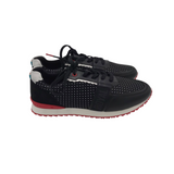ROYAL ALBARTROSS RET$200 SPIKELESS GOLF SNEAKER SHOES BLACK WHITE 10-10.5