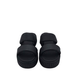 SOREL DOUBLE STRAP SLIDE SHOES BLACK 8