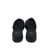 SOREL DOUBLE STRAP SLIDE SHOES BLACK 8