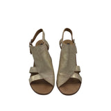 ALBERTO FERMANI HEEL SANDAL SHOES GOLD 9