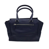 COACH RET$250 TOTE HANDBAG NAVY YELLOW