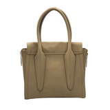 POUR LA VICTOIRE NWT$445 LEATHER TOTE HANDBAG BEIGE