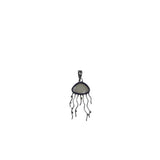 RET$117 .925 JELLYFISH PENDANT JEWELRY MOTHER OF PEARL