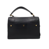 YSL MUSE TWO SATCHEL LUXE HANDBAG BLACK