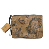 PATRICIA NASH NWT $79 EUROPEAN MAP WRISTLET WOMEN'S ACCESSORIES BROWN GREEN