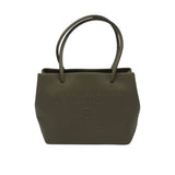 MARC JACOBS LEATHER SATCHEL HANDBAG GREEN