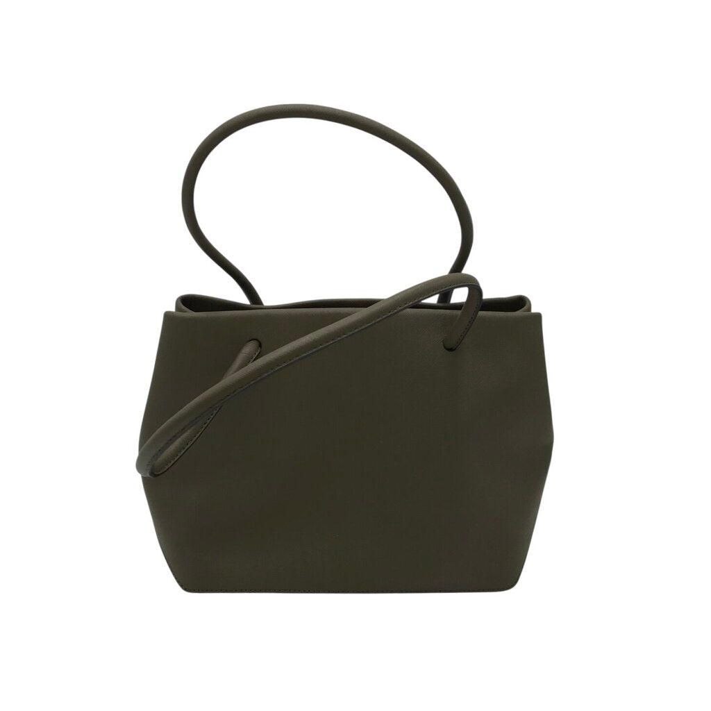 MARC JACOBS LEATHER SATCHEL HANDBAG GREEN