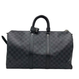 LOUIS VUITTON ROLLING CARRY-ON LUXE LUGGAGE BLACK