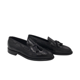 FLORSHEIM RET$145 LEATHER OXFORD MEN SHOE BLACK 8.5