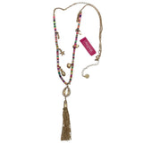 LILLY PULITZER NWT$78 CHARM CHAIN NECKLACE JEWELRY GOLD MUTLI