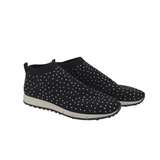 JIMMY CHOO "NORWAY" SLIP-ON SOCK SNEAKERS LUXE SHOES BLACK 40