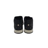 JIMMY CHOO "NORWAY" SLIP-ON SOCK SNEAKERS LUXE SHOES BLACK 40