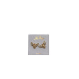 LILLY PULITZER BEE STUD EARRING JEWELRY GOLD