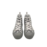 DIOR DIOR B23 HIGH TOP SNEAKERS LUXE MEN SHOES BLUE/GREY 45