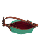 DOONEY & BOURKE RET$278 NYLON SHOULDER HANDBAG MINT BROWN