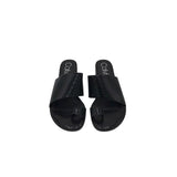 CALVIN KLEIN TOE LOOP SLIDE SHOES BLACK 9.5