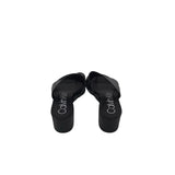 CALVIN KLEIN TOE LOOP SLIDE SHOES BLACK 9.5