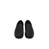 COLE HAAN LEATHER SLIP-ON MEN SHOE BLACK 9.5