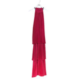 NWT MAXI HALTER FORMAL FUCHSIA 6