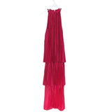 NWT MAXI HALTER FORMAL FUCHSIA 6