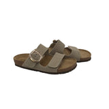 NAOT RET$150 SLIDE SANDAL 2 STRAP SHOES BEIGE 40