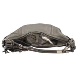 GUCCI TECHNO HORSEBIT HOBO LUXE HANDBAG PEWTER